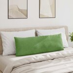 vidaXL Coussins de canapé 2 Pièces Vert clair 120 x 40 cm