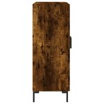 vidaXL Buffet chêne fumé 69 5x34x90 cm bois d'ingénierie