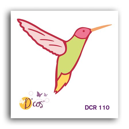 Matrice De Découpe - D'co - Oiseau Tropical - Draeger paris