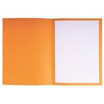 Paquet De 25 Dossiers De Plaidoirie Pour/contre Carte Lustrée 25x32cm - Orange - X 5 - Exacompta