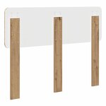 vidaXL Tête de lit Chêne artisanal 120 cm Bois d'ingénierie