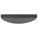 vidaXL Tapis d'escalier auto-adhésifs 20 Pièces anthracite 56x17x3 cm
