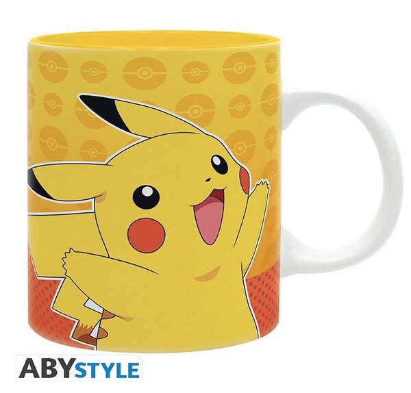 Mug jaune Pikachu Pokemon
