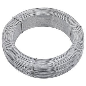 vidaXL Fil de liaison de clôture 250 m 2 5 mm Acier