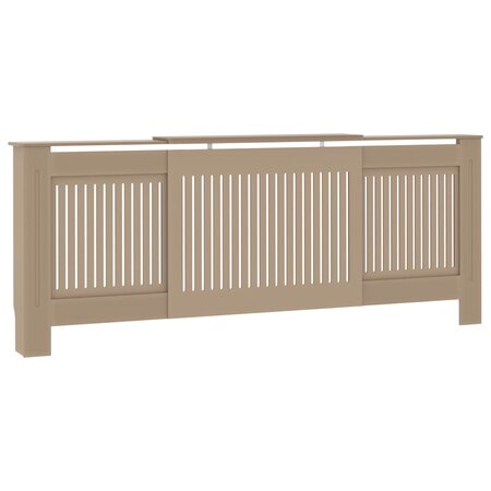 vidaXL Cache-radiateur MDF 205 cm