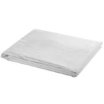 vidaXL Système de support de toile de fond 600 x 300 cm Blanc