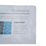 Sachet De 10 Pochettes Coin Pvc Lisse Haute Résistance 13/100e - A4 - Cristal - X 10 - Exacompta