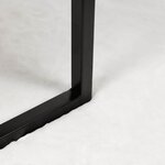 vidaXL Tapis en Fourrure Synthétique de Lapin Olite Blanc 240 x 240 cm