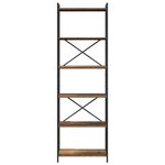 vidaXL Bibliothèque Bois ancien 60 x 30 x 188 cm Bois ancien