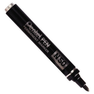 Marqueur noir toutes surfaces Pentel
