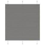 vidaXL Store plissé anthracite 120x150 cm largeur du tissu 119 4 cm