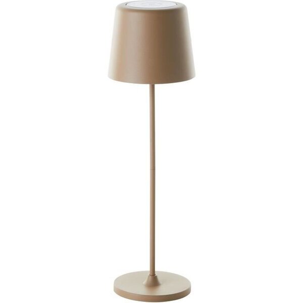 Lampe à poser LED Kaami Métal et plastique - Cappuccino - 2W - IP44