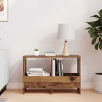 vidaXL Étagère à magazines Bois ancien 68 5 x 30 x 45 cm