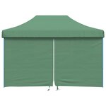 vidaXL Tente de fête Vert 279 x 410 x 315 cm Tissu Oxford