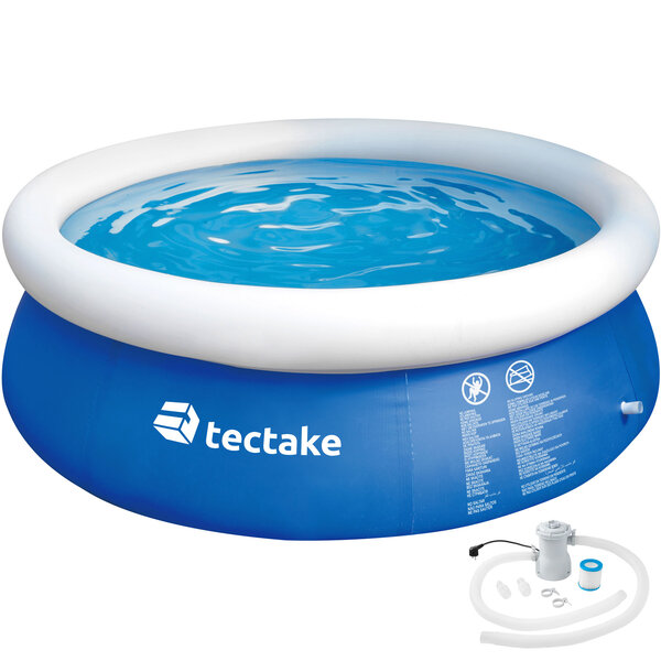 Tectake Piscine gonflable autoportée ronde Ø300 cm