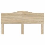vidaXL Tête de lit Chêne Sonoma 180 cm Bois d'ingénierie