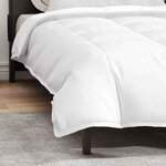 vidaXL Couettes & Duvets Blanc 135 x 220 cm Bas
