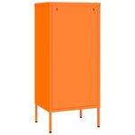 vidaXL Armoire de rangement Orange 42 5x35x101 5 cm Acier