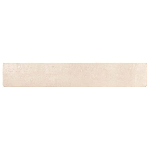 vidaXL Coureur de Tapis MARSA Crème 50 x 250 cm Polyester et PVC