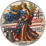 Pièce de monnaie en Argent 1 Dollar g 31.1 (1 oz) Millésime 2025 SPIRIT OF LIBERTY