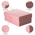 Purebox Pastel A5 100mm - Rose - Falken