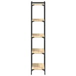 vidaXL Bibliothèque à 5 niveaux chêne sonoma 60x30x154 cm