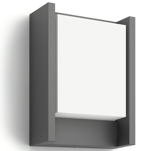 Philips mygarden lampe murale led arbour 6 w anthracite 164609316