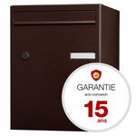 Boite à colis atout 1 porte brun 8019 b