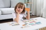Puzzle en bois  44071 PolarB - les nombres  31 pièces