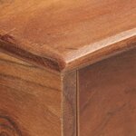 vidaXL Buffet 135x35x75 cm Bois d'acacia solide