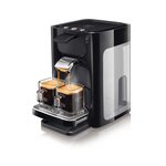Machine à café à dosettes philips hd7866/61 senseo quadrante - noir intense