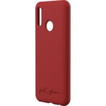 JUST GREEN Coque Bio pour Huawei P Smart 2019 Rouge