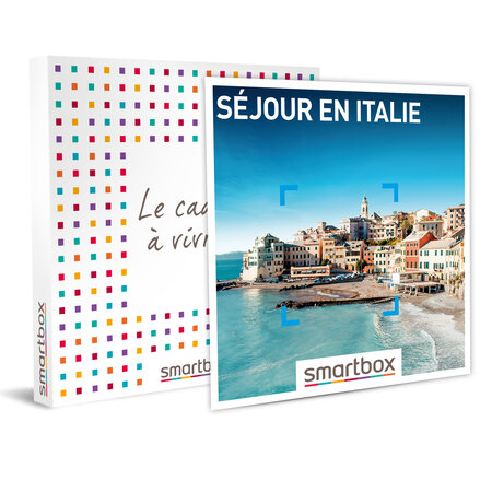 SMARTBOX - Coffret Cadeau - Séjour en Italie - 418 destinations en Italie