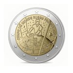 Rouleau de 25 pièces de monnaie de 2 euro commémorative France 2023 – Coupe du monde de rugby en France