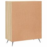 vidaXL Buffet chêne sonoma 69 5x34x90 cm bois d'ingénierie