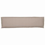 vidaXL Coussin pour banc de palette Taupe 150 x 40 x 8 cm Tissu Oxford