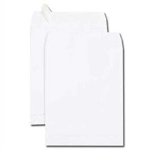 Paquet de 50 sacs à soufflets velin blanc C4 229x324 120 g/m² bande de protection GPV