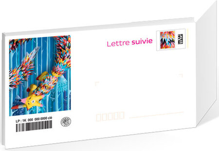 Prêt-à-Poster - Lettre Suivie - 500g - Pochette cartonnée - Edition limitée Renard fantastique