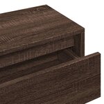 vidaXL Ensemble de meubles de couloir 4 Pièces chêne marron