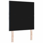 vidaXL Tête de lit Montage mural Géométrique Gris foncé 80 cm Velours