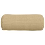 vidaXL Coussins d'accent 2 Pièces Vert gris Ø 15 x 40 cm