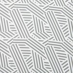 vidaXL Parasol Gris et blanc Ø 160 x 195 cm Acier