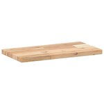 vidaXL Dessus de table 60x20x2 cm rectangulaire bois massif d'acacia