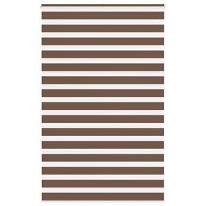 vidaXL Store zèbre marron 140x230cm largeur du tissu 135 9cm polyester