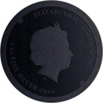 Pièce de monnaie en Argent 5 Dollars g 31.1 (1 oz) Millésime 2022 EQUILIBRIUM WATER FIRE