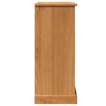 vidaXL Cabinet de salle de bain Autre VIGO Marron Bois massif en pin