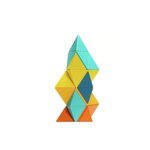 Kit magnétique origami 38 pièces