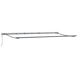 vidaXL Auvent Anthracite 6 x 3 m Métal