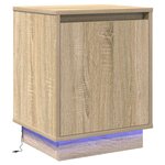 vidaXL Cabinet de chevet Chêne Sonoma 39 x 34 5 x 50 cm
