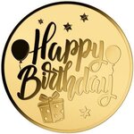 Pièce de monnaie en Or 1000 Francs g 0.031 (1/1000 oz) Millésime 2026 HAPPY BIRTHDAY CAKE 1/1000